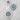 White - Blue 3-Piece Discounted Set