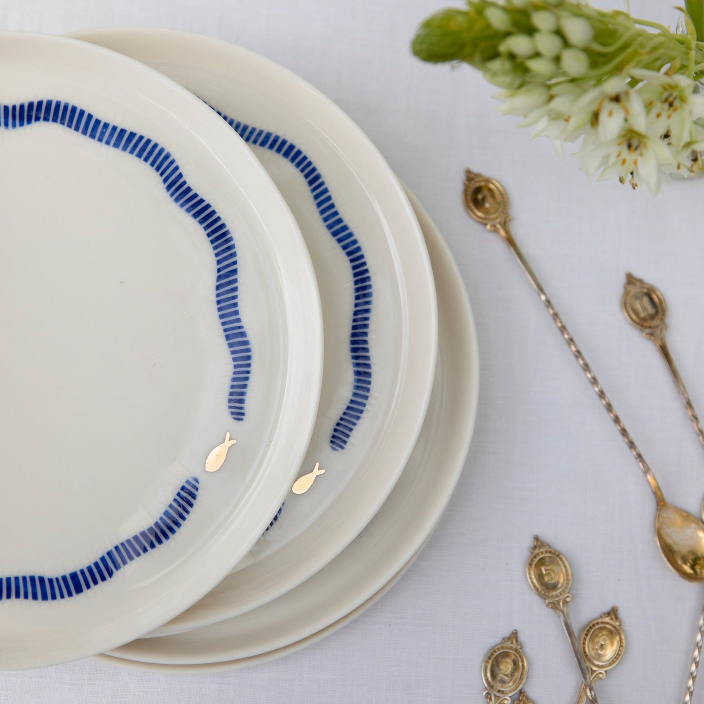 The Wave | Flat Dinner Plate | ø-27,5cm 