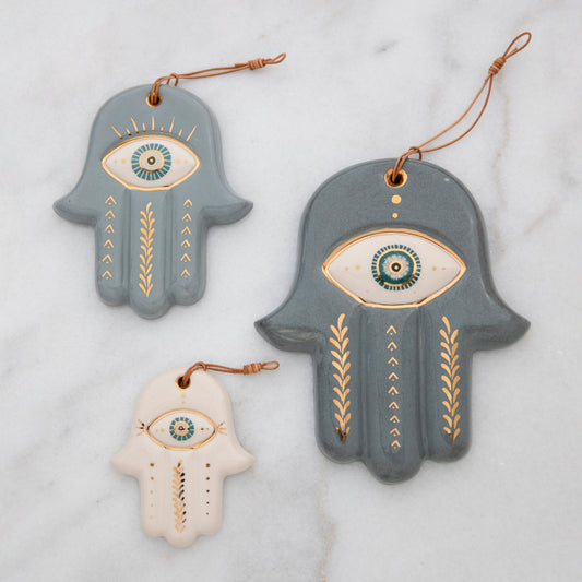 HAMSA | DISCOUNTED SET | GRAY-WHITE