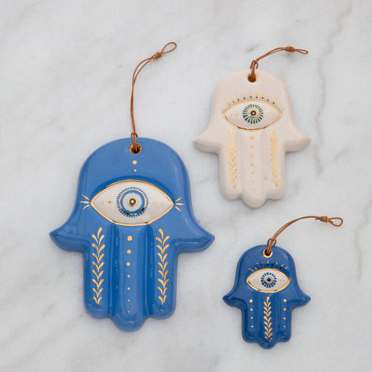 HAMSA | DISCOUNTED SET | BLUE WHITE