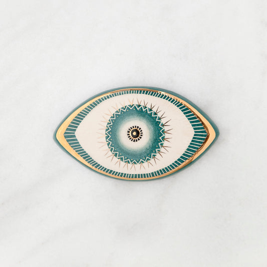 Large Size Eye | TURQUOISE | 20cmx10cm